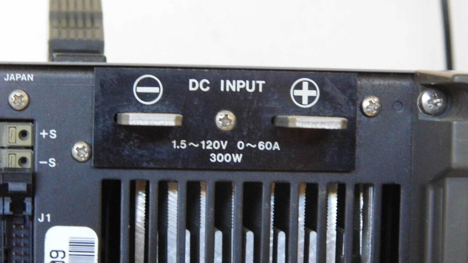 Kikusui PLZ303W Electronic Load 120V 60A 300W Tested Kikusui PLZ303W Electronic Load 120V 60A 300W Tested